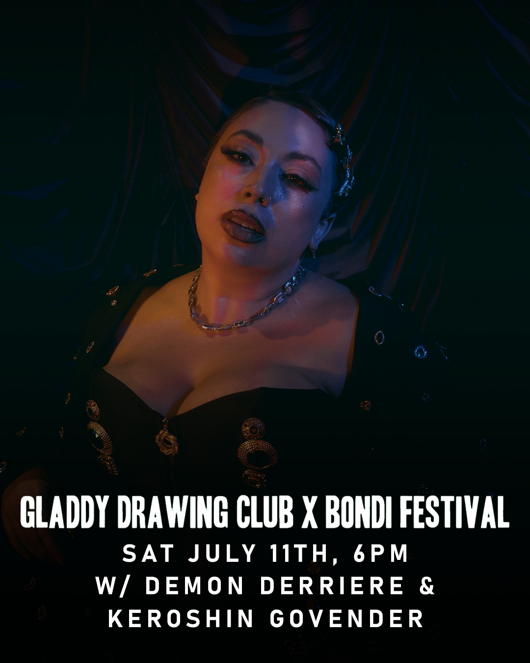 SOLD OUT Sat July 11th - 6pm - Bondi Festival feat. Keroshin Govender & Demon Derriere